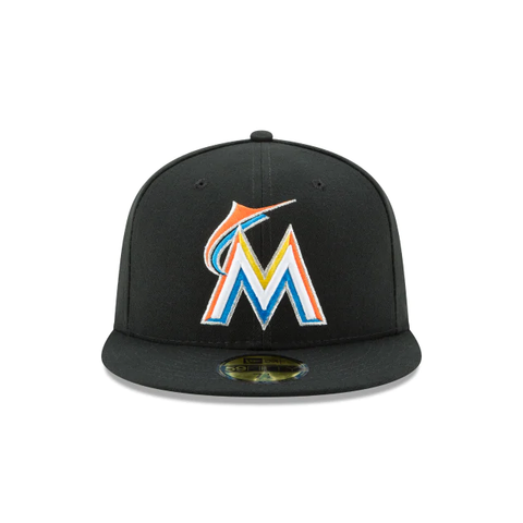New Era 59FIFTY Miami Marlins MLB Authentic Collection On Field