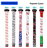 Grip Cinta Agarre - Bat Tape Paquete De 3 Piezas