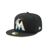 New Era 59FIFTY Miami Marlins MLB Authentic Collection On Field