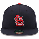 St. Louis Cardenales New Era Alternate Authentic 59FIFTY- Navy